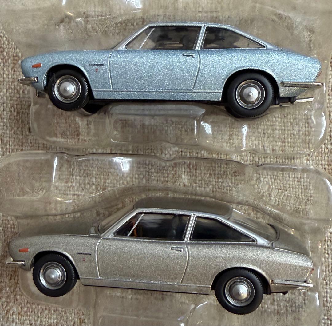 トミカリミテッドヴィンテージ 117クーペ EC 水色 グレー 2台セット