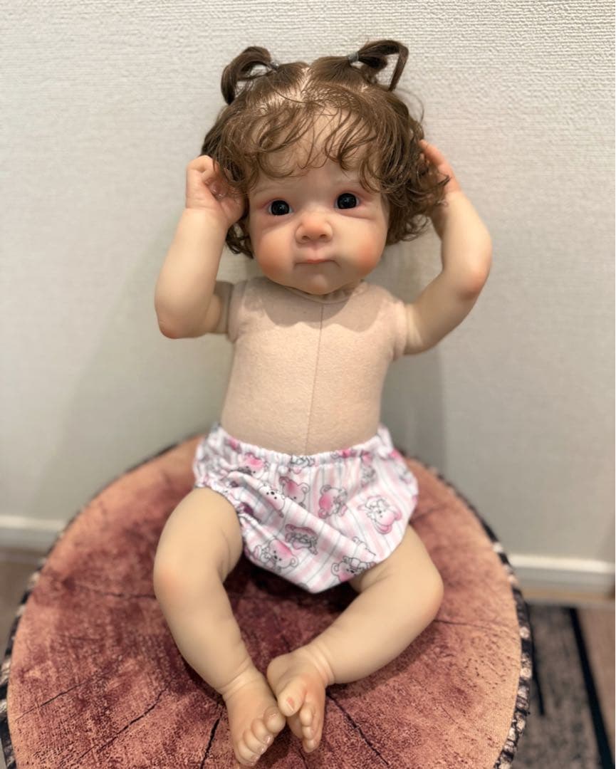 ★新品★リボーンドール キュン顔ベビーちゃん♥47cm