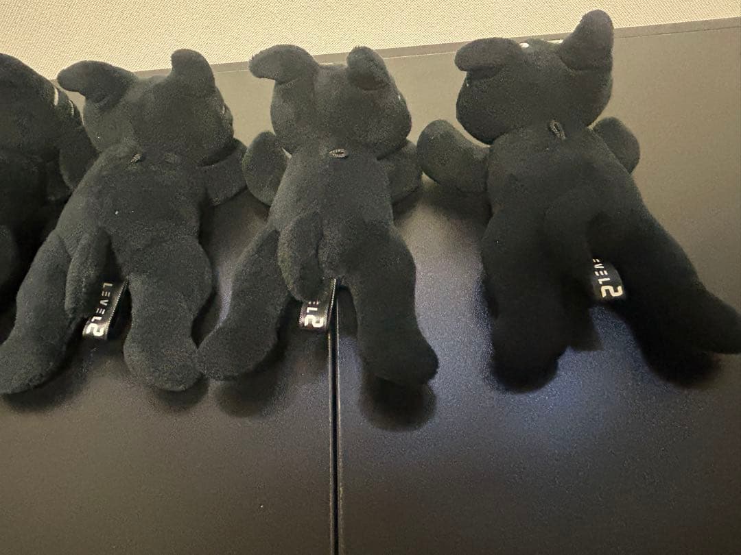 キヨ猫ぬいぐるみ9点セット（寝そべり7、おすわり2）