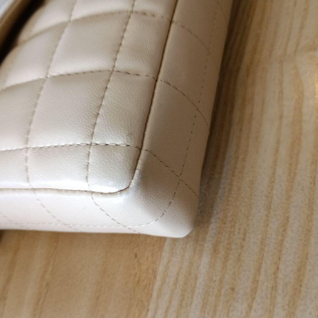 美品です CHANEL シャネル チョコバー チェーンショルダーバッグ ベージュ