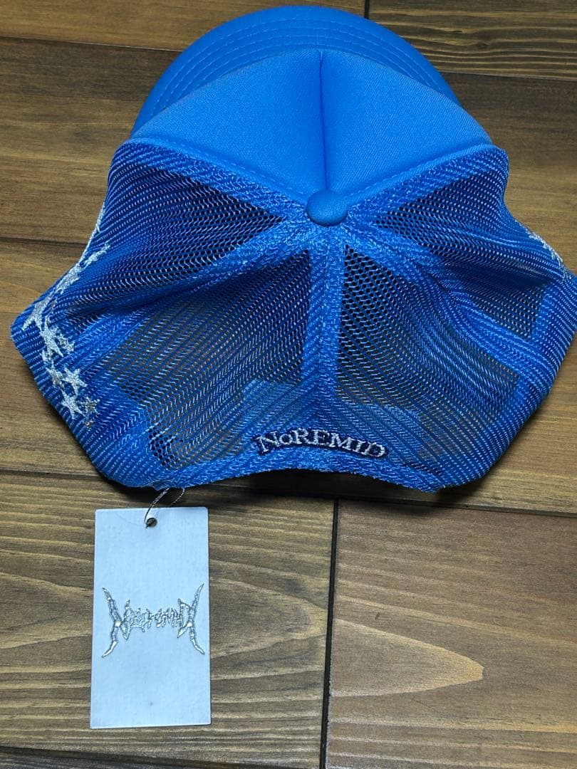 a*s様 NOREMID 青 メッシュ トラッカーキャップ