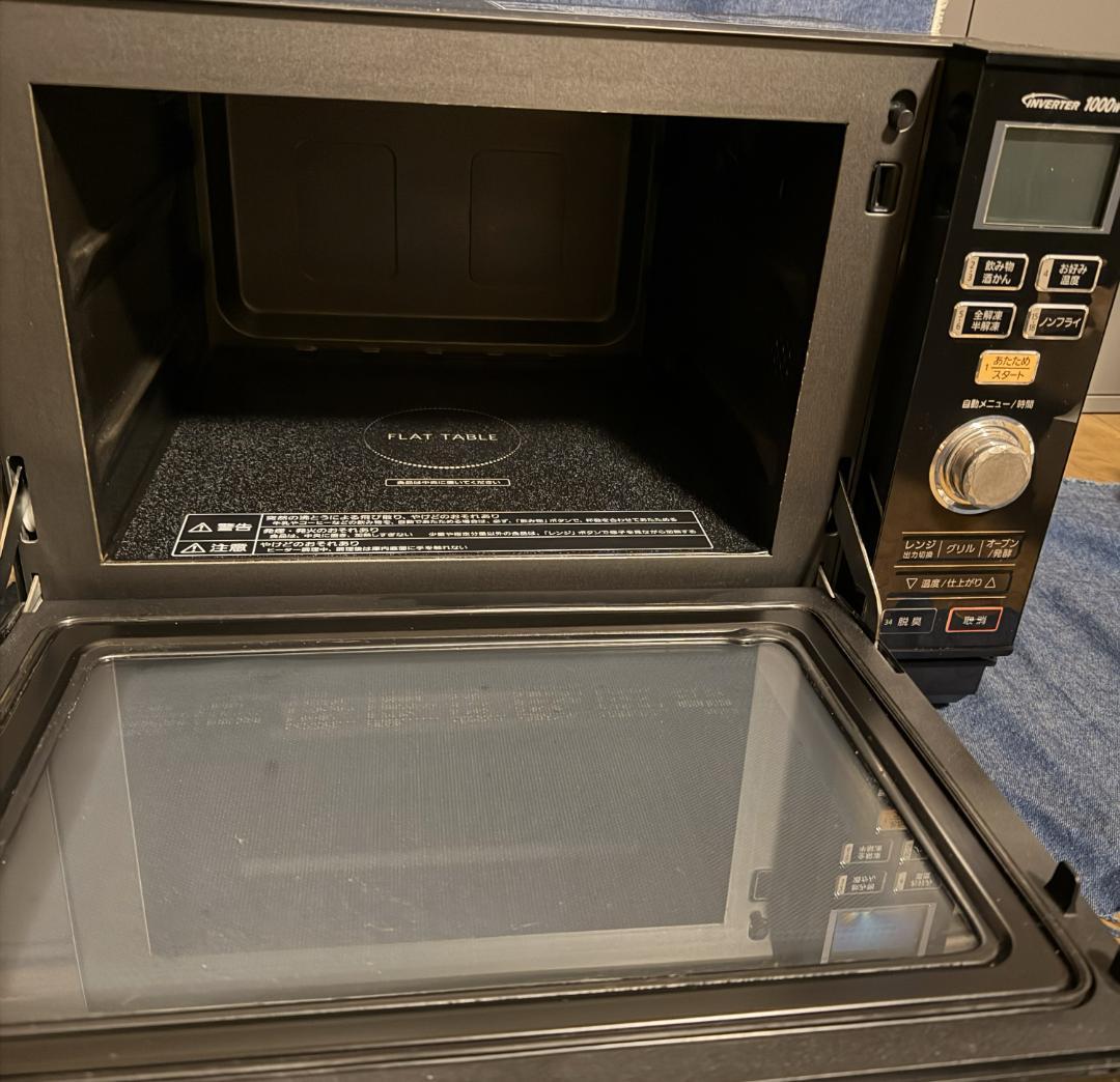 Panasonic製のオーブンレンジ NE-MS262-K 　角皿プレート付