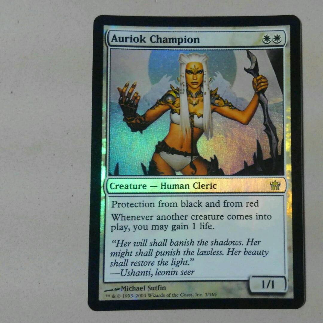 MTG オーリオックのチャンピオン Foil 初版 英語