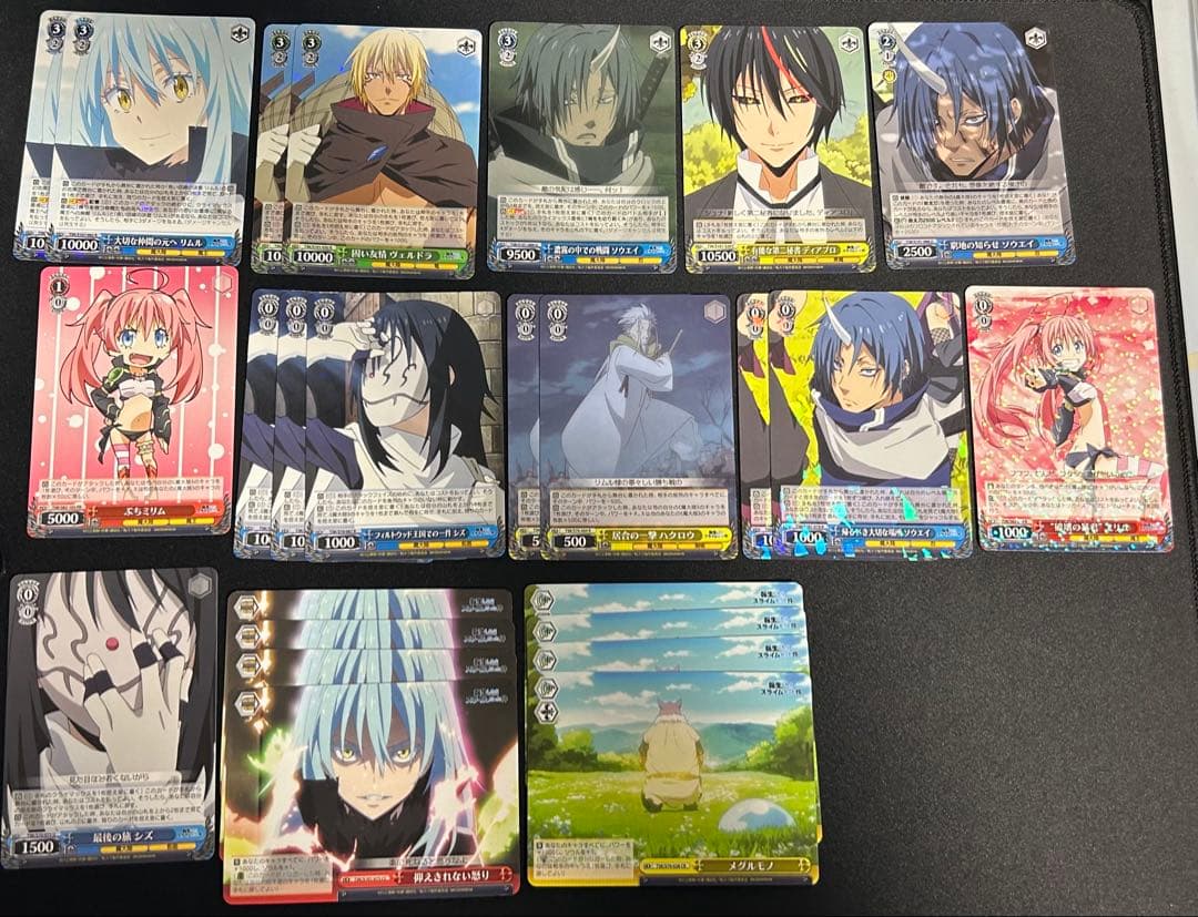 【ヴァイスシュヴァルツ】転スラ 8門デッキ ＋ 大量デッキパーツ