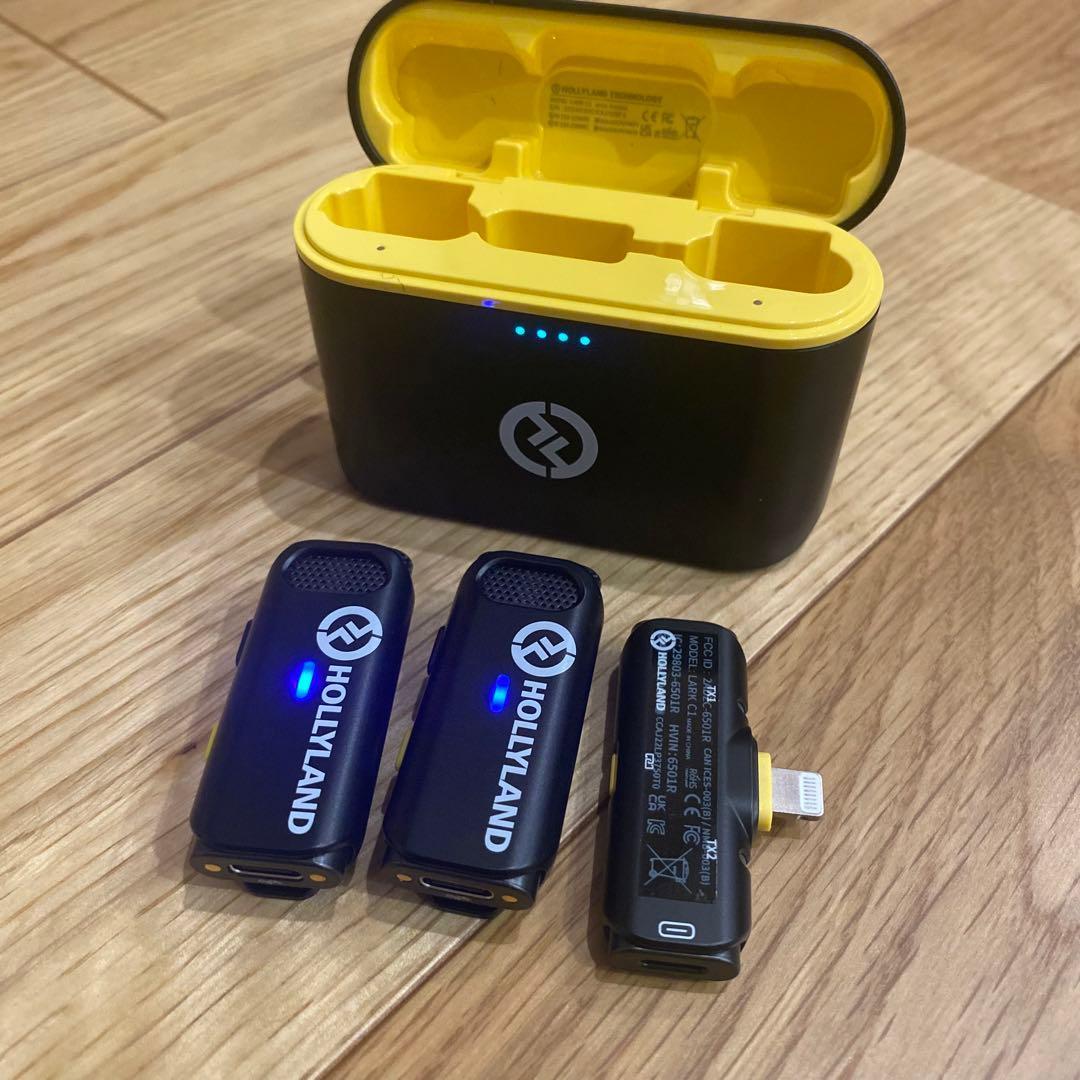 iPhone対応 Lark C1 ワイヤレスマイ Lightning クリア音声