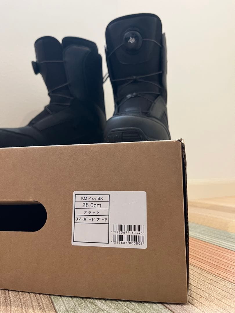 激安【超美品】キスマークkismark スノーボードブーツ28.0cm ブラック