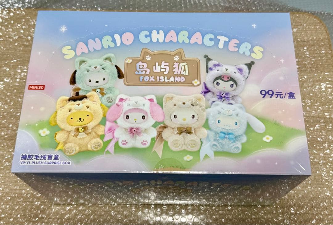 新品未開封　サンリオ MINISO フォックスアイランド コンプリート　6個