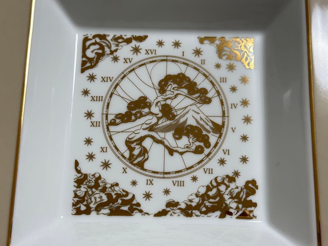 ブルガリホテル東京　オープニングセレモニー　角皿