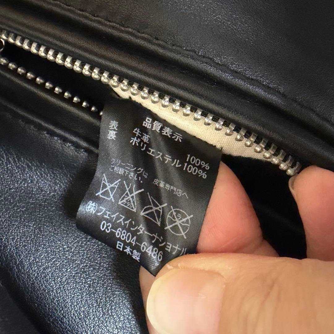 【日本製】666 ライダース　LJM-9TF ブラック　34 赤タータン