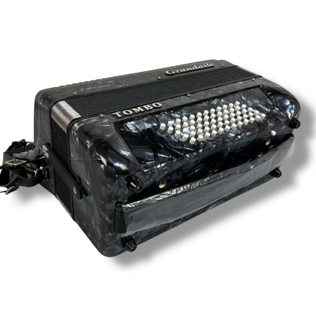 【美品】TOMBO Grandaile GT-60 アコーディオンソフトケース付