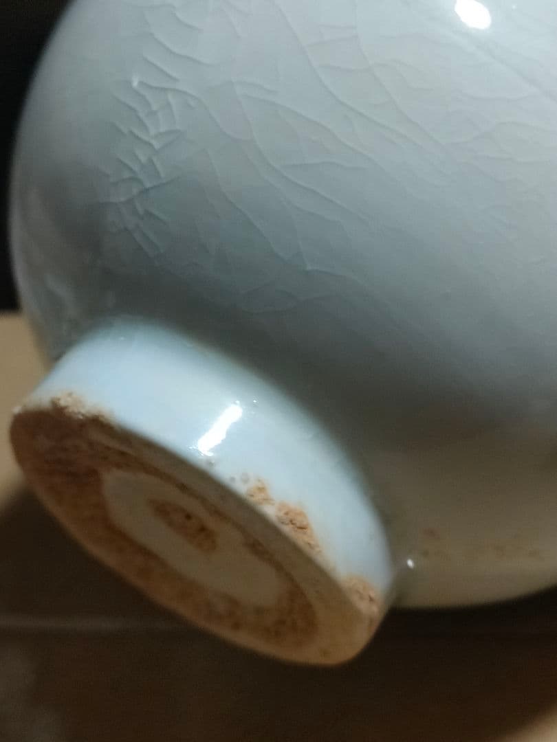 李朝白磁　徳利　花瓶　時代物　分院　朝鮮美術