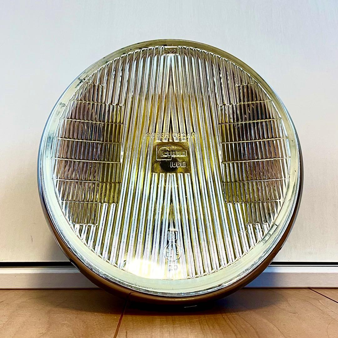 当時物 シビエ 凹み ヘッドライト CIBIE 極美品