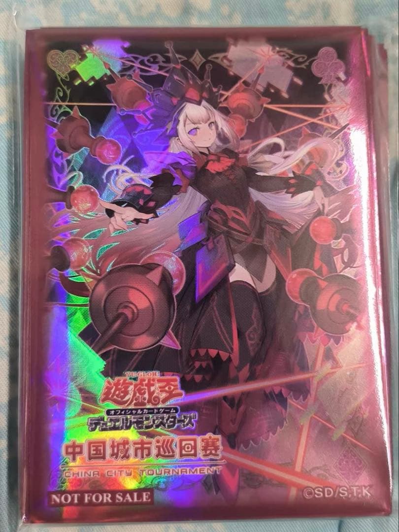 遊戯王 中国限定 M∀LICE＜Q＞RED RANSOM スリーブ