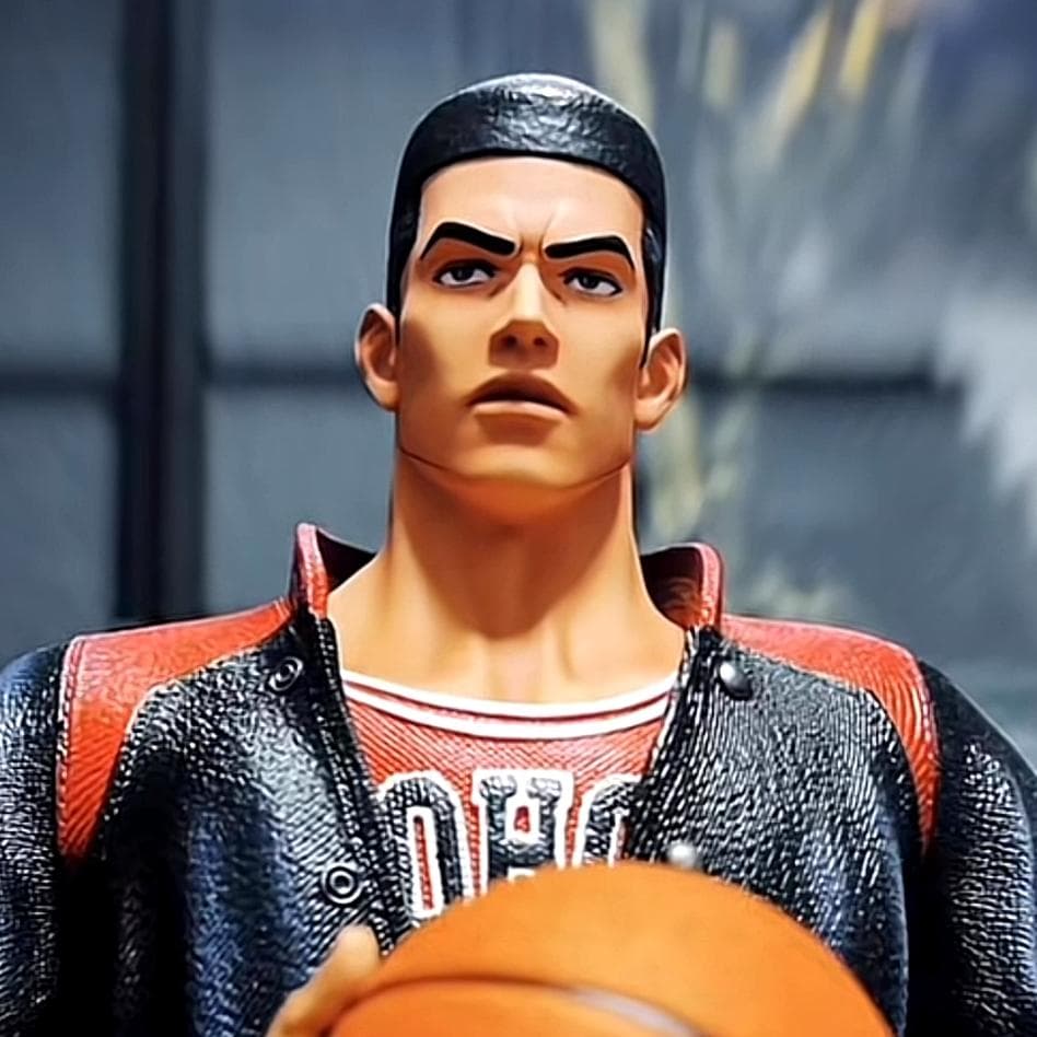 スラムダンク 赤木剛憲 1/6スケール フィギュア ガレージキット