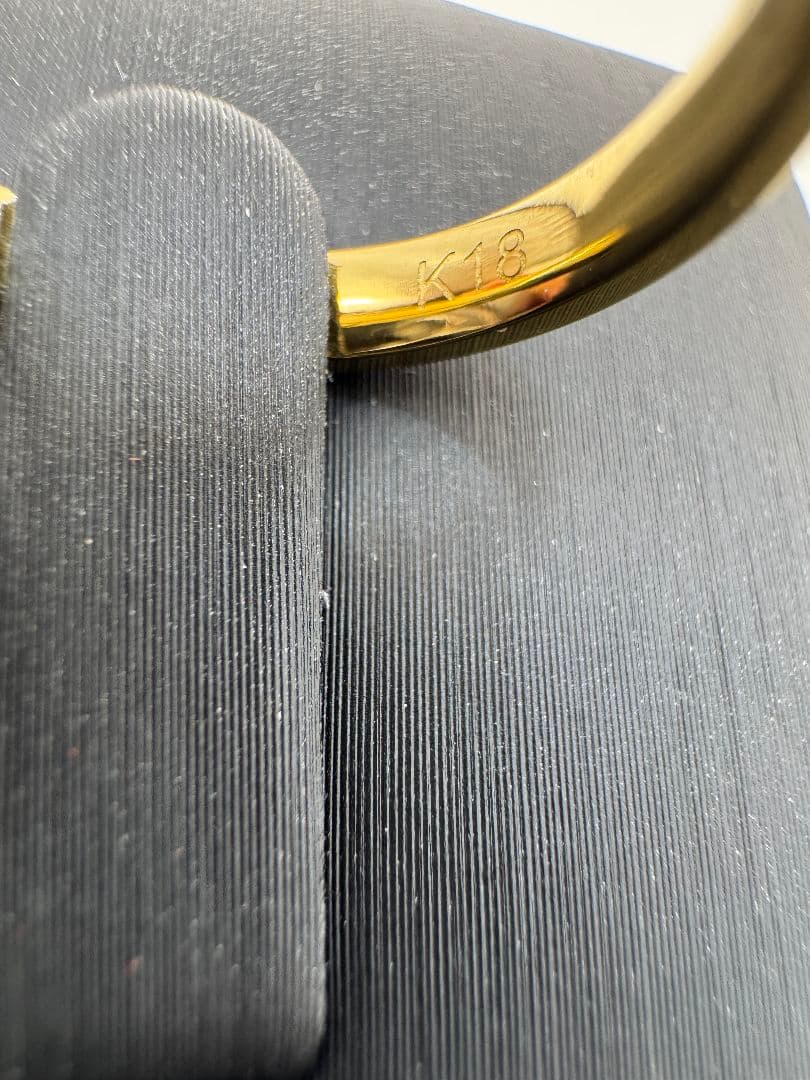 K18ゴールドリング 1.84g 幅3.0mm 11号