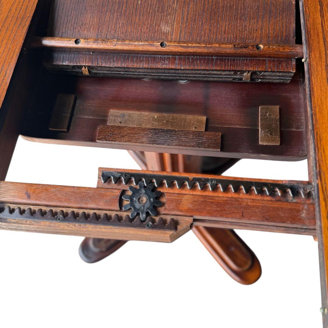 HR738 三越　Shin Lee シンリー　オーク材 エクステンションテーブル