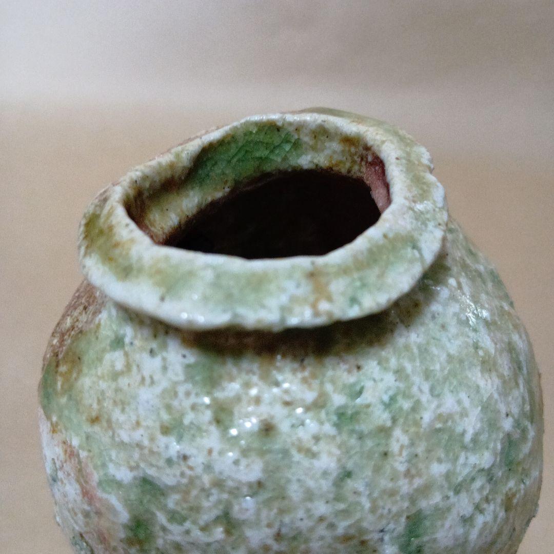 茶道具　信楽焼掛花入