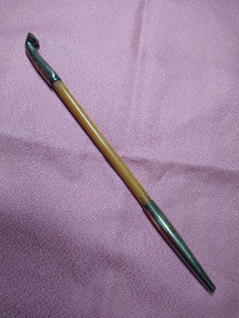 煙管 銀製 アンティーク 工芸品 置物