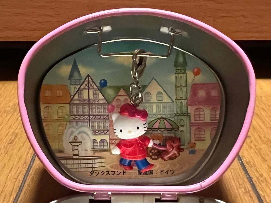 ハローキティ 世界 子犬のお散歩 ドイツ レア