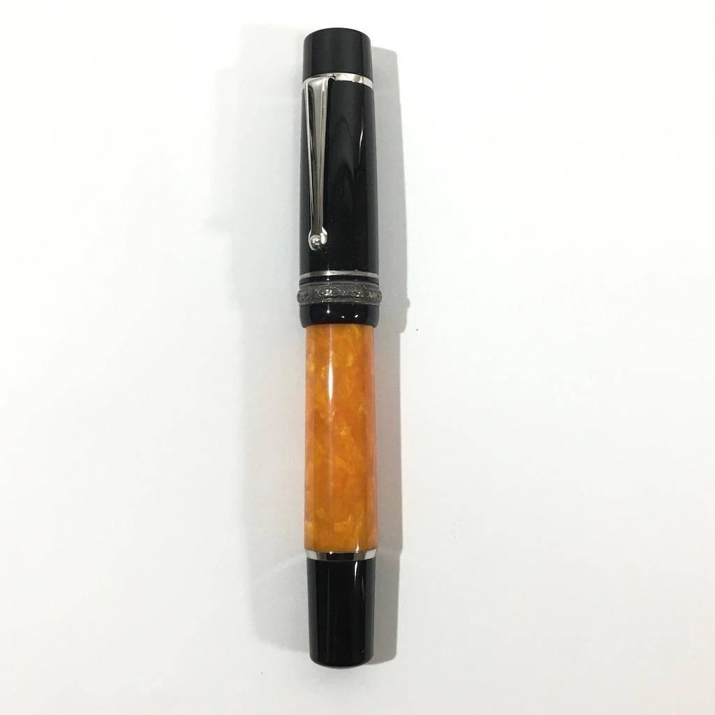 ○未使用品！ デルタ ドルチェビータ ミレニアム ミディアム M 万年筆 18金