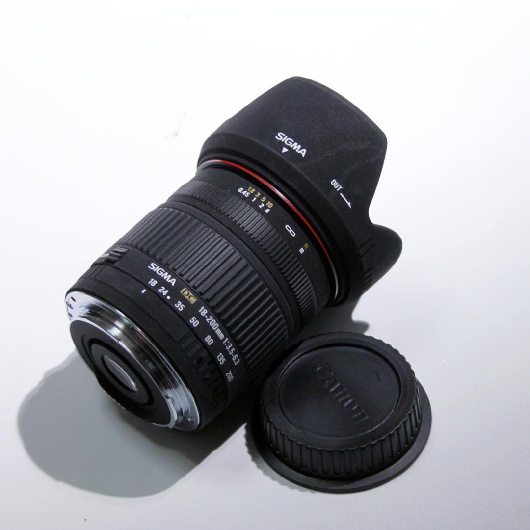SIGMA 18-200mm F3.5-6.3 DC　キヤノンEF用