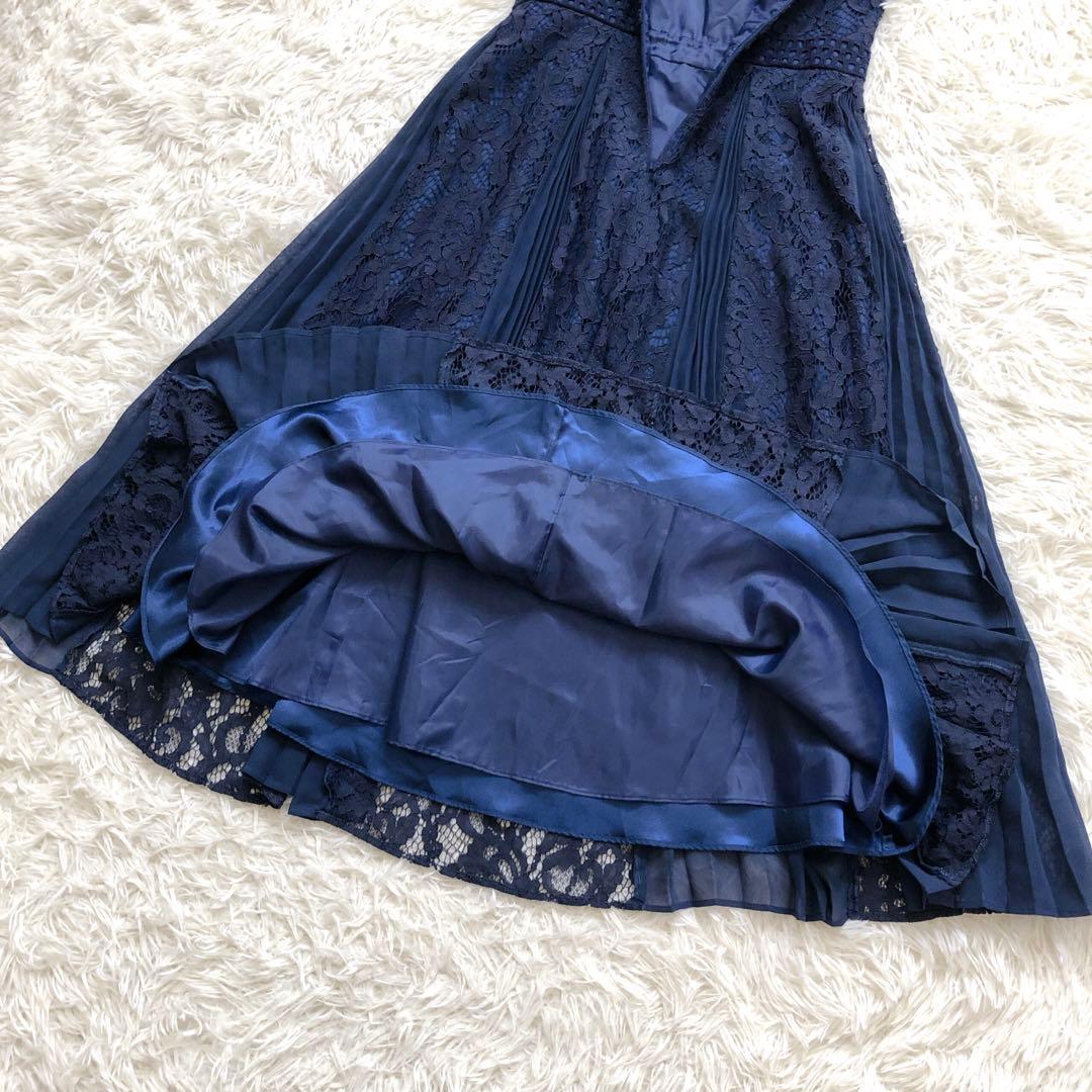 ✨定価5万円♡美品✨ダイアグラム　レースプリーツフレアワンピース　ドレス　ボレロ