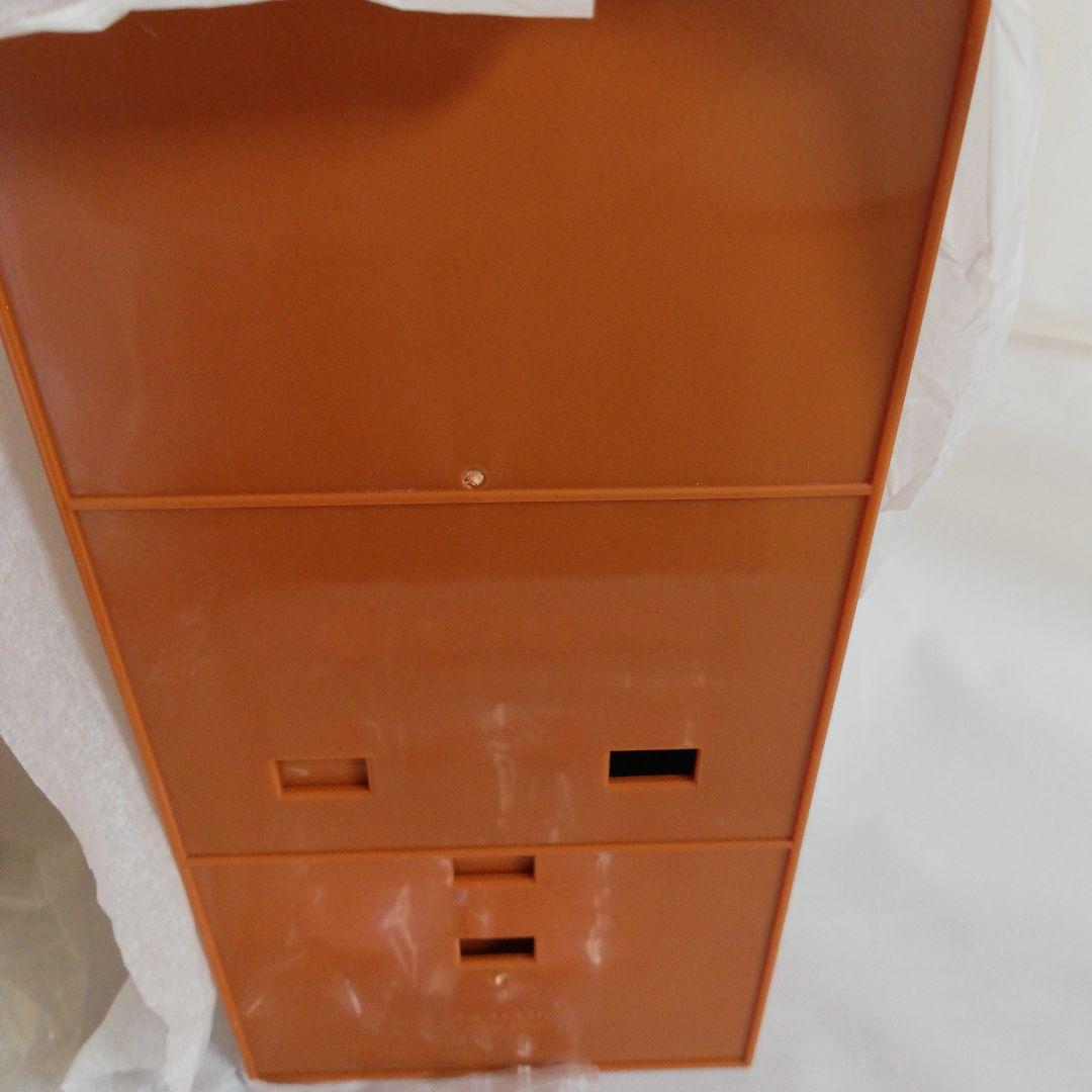 リーメント 食器棚 ぷちお台所 未使用品 木目(ダーク)