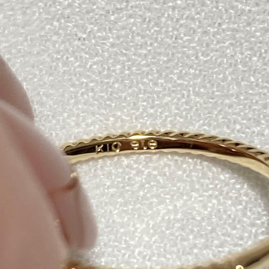 ete K10YG ロードクロサイト ピンキーリング｜天然石｜5号 美品