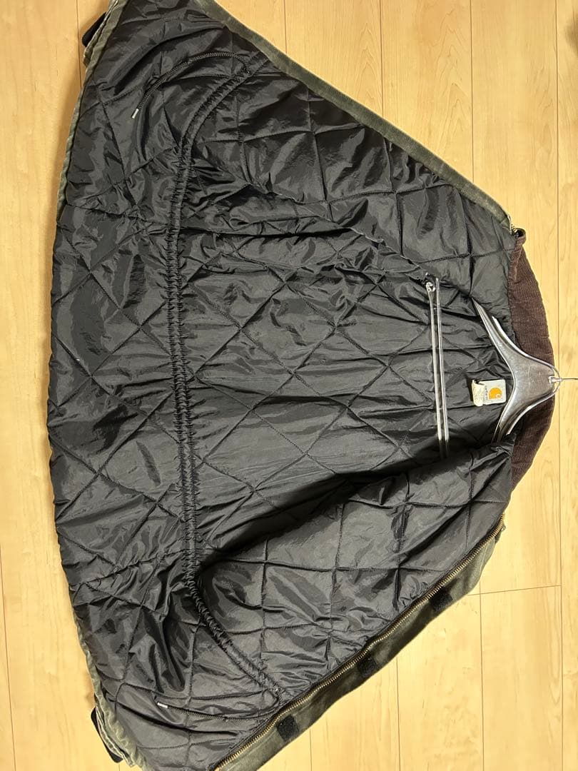 ち*お様 Carhartt USA製トラディショナルコート　オリーブ