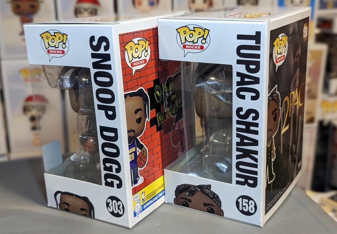 b*y様 Funko Snoop Dog #303 & 2 Pac Shakur