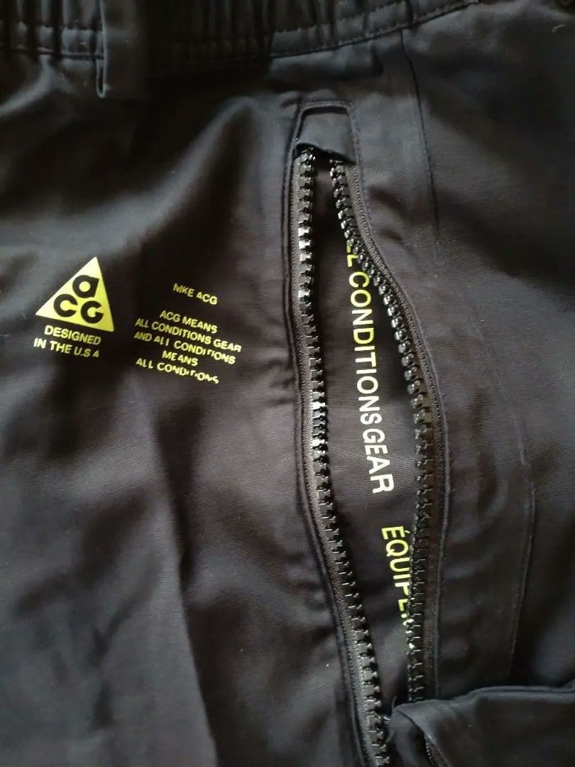 NIKE LAB ACG ACRONYM カーゴパンツ S ブラック