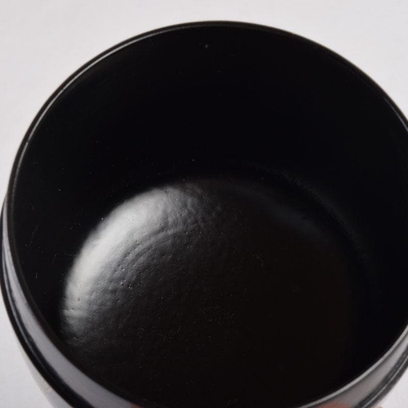 茶道具　吉田一峰作　木賊蒔絵　大棗　即中斉好　共箱　V　8458