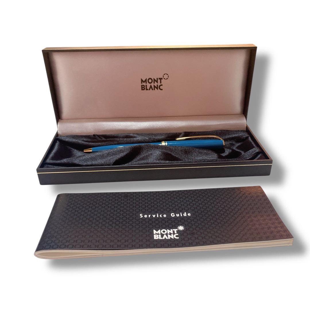 筆記確認済み モンブラン 良品 ツイストボールペン ジェネレーション ターコイズ