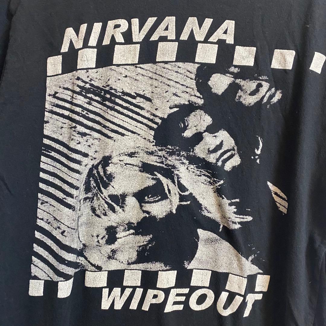 NIRVANA WIPEOUT Tシャツ 90s ブート