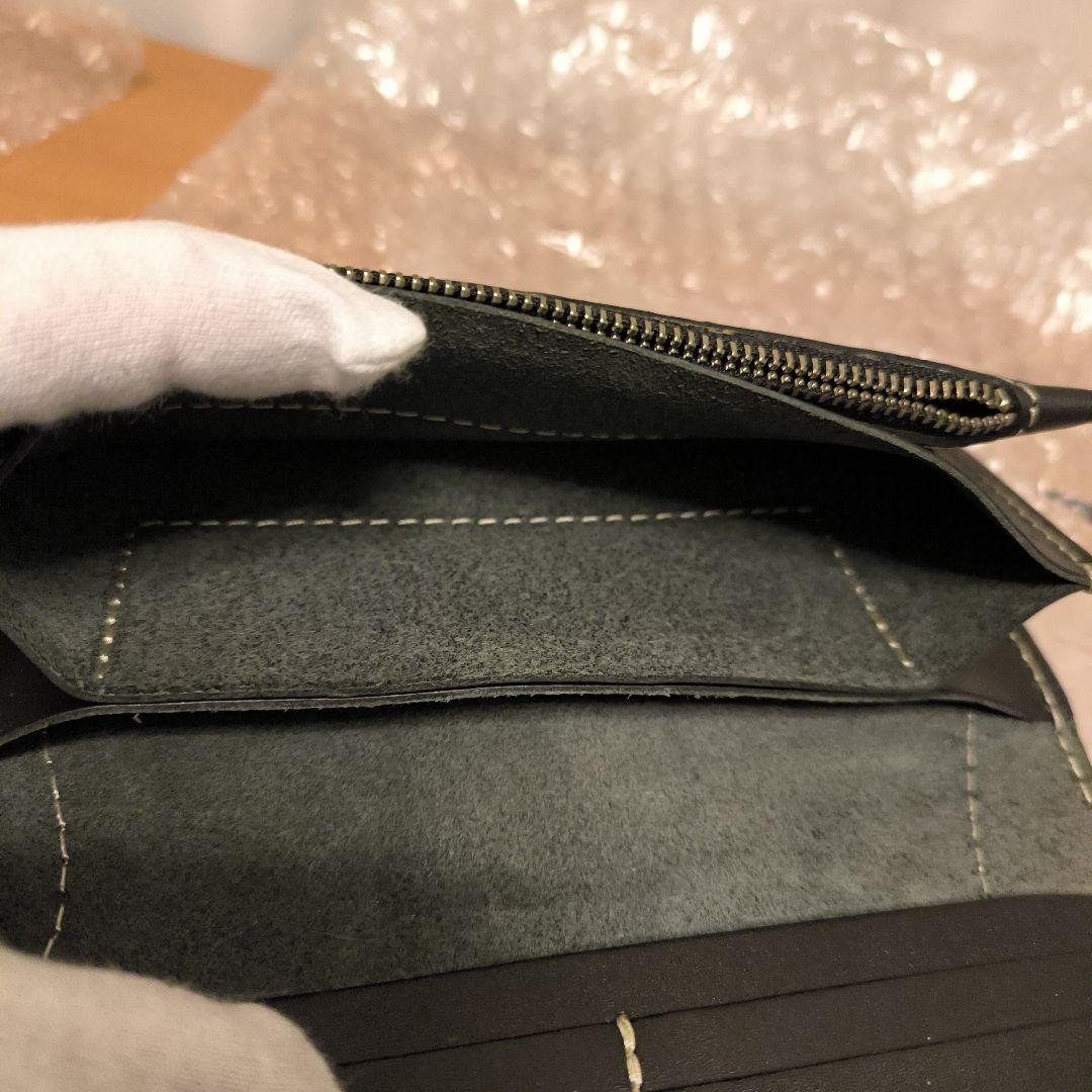 極美品　花山　デグナー　レザーウォレット長財布　京桜