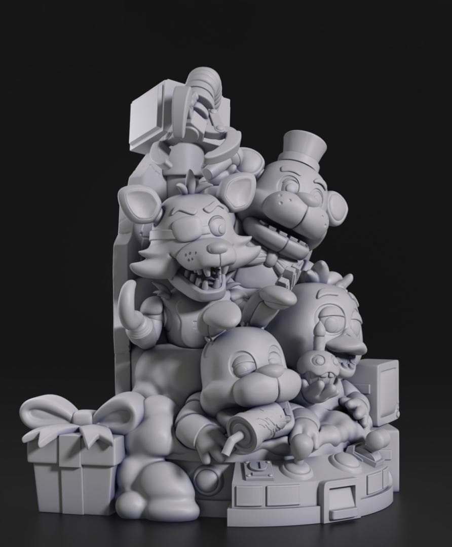 未塗装未組立 フィギュア ガレージキット ファイブナイツアットフレディーズ