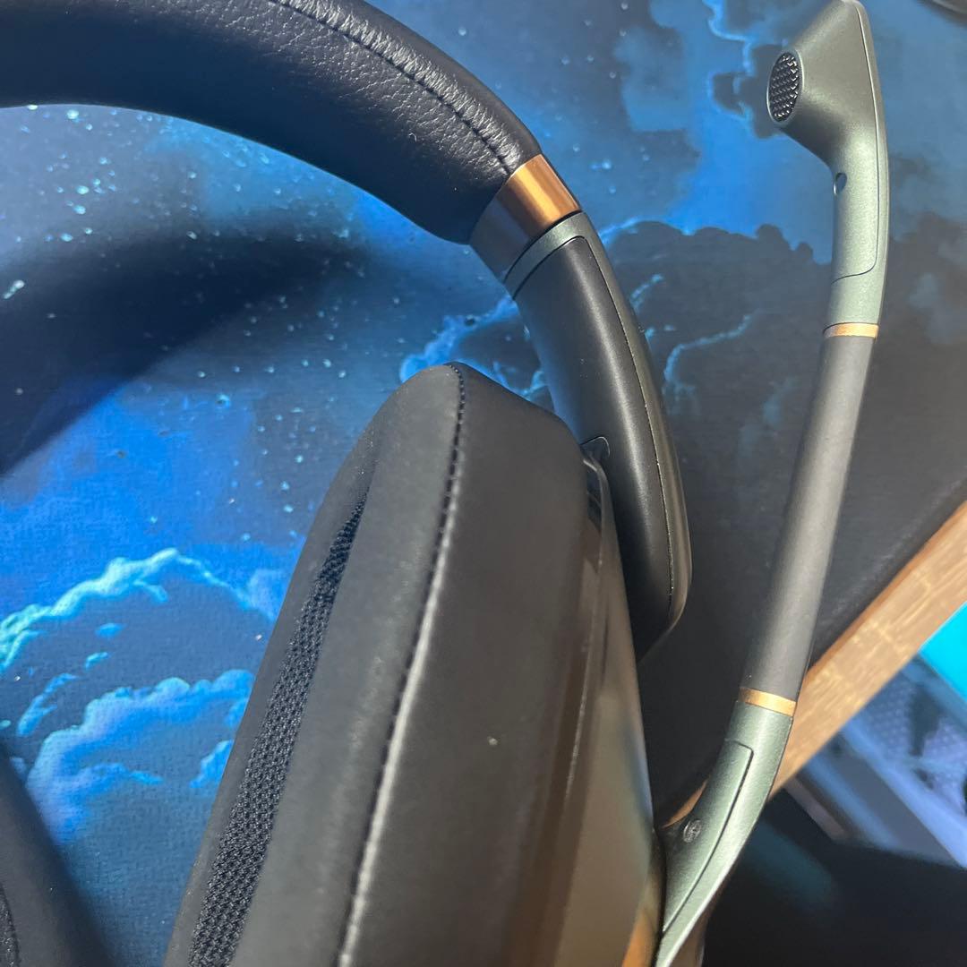 EPOS H6Pro ゲーミングヘッドセット有線 密閉型グリーンマイク付き