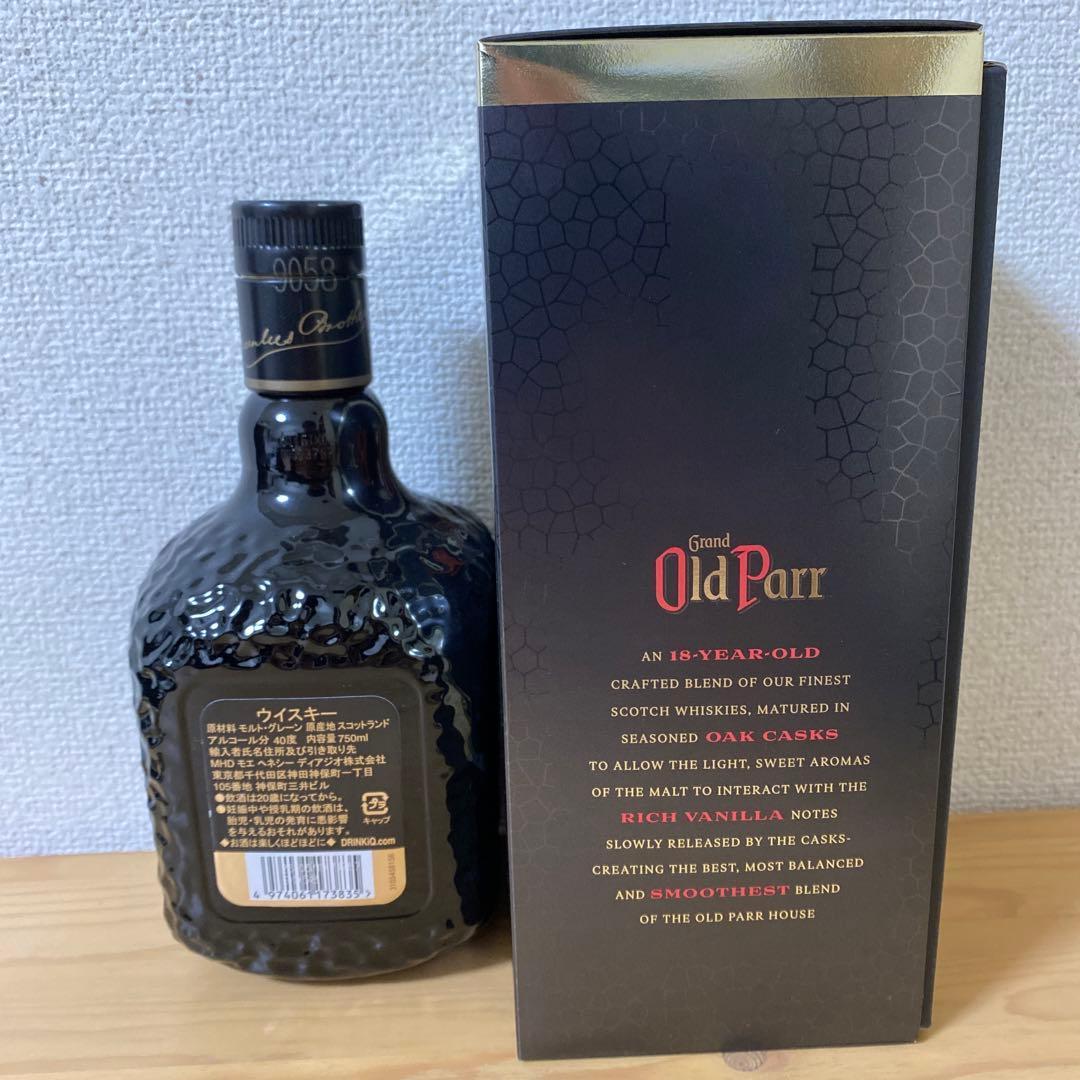 ウイスキー Grand Old Parr 18 750ml 45%