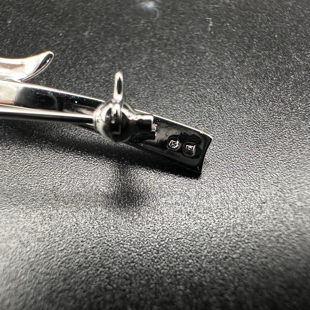 極美品✨　MIKIMOTO ミキモト　パール　ブローチ　ロゴ　刻印　1332