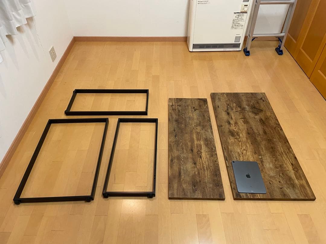 L字型　木製　パソコンデスク ブラウン　L字デスク　デスク