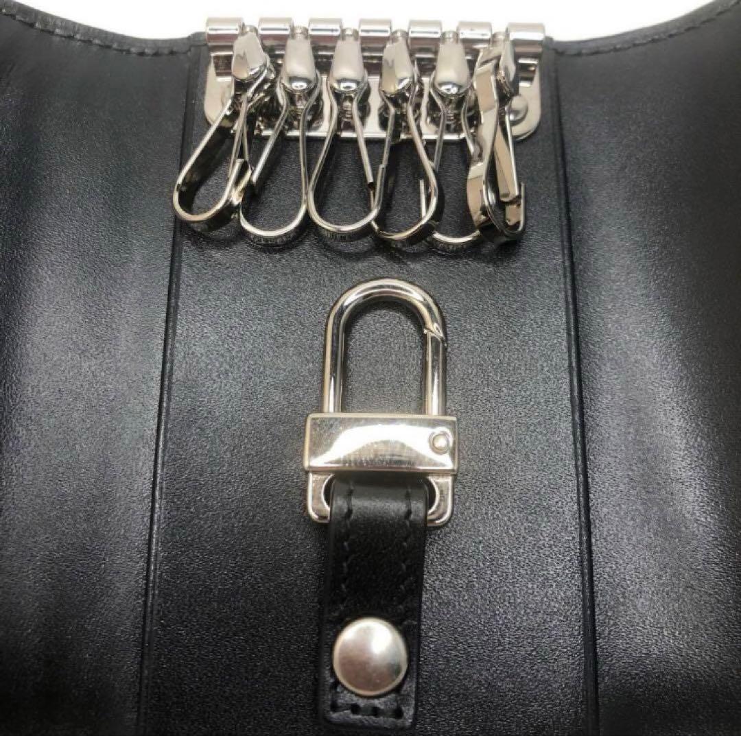 未使用✨dunhill ダンヒル キーケース ウェセックス 6連 レザー 黒