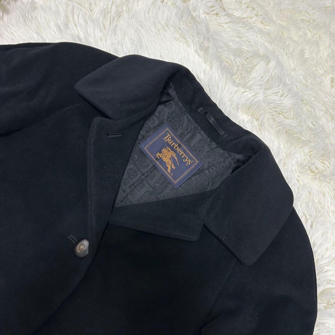 【極美品/LL/付属品完備】バーバリーズ チェスターコート アウター アンゴラ