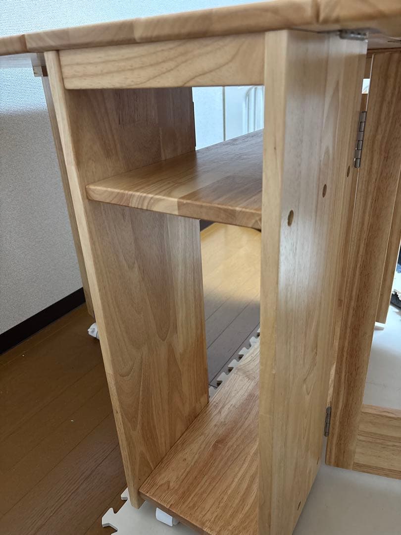 LOWYA(ロウヤ)　バタフライテーブル　折りたたみダイニングテーブル