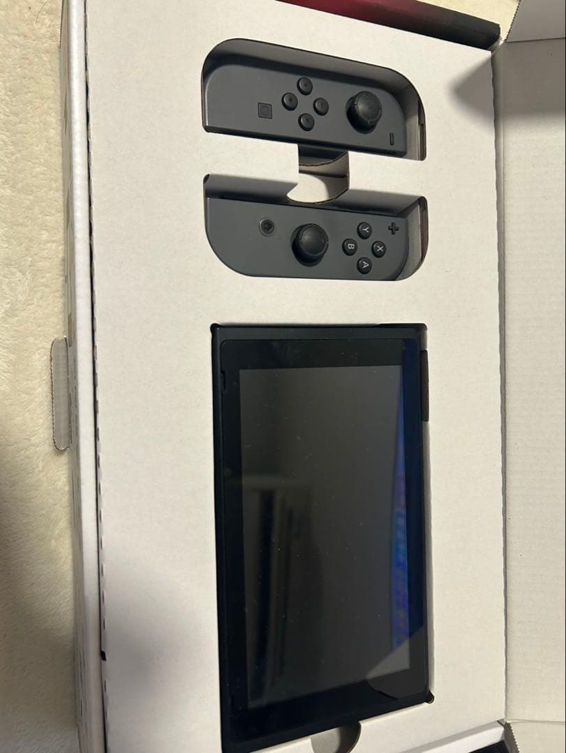 Nintendo Switch 本体 グレー Joy-Con付スイッチおまけ付き