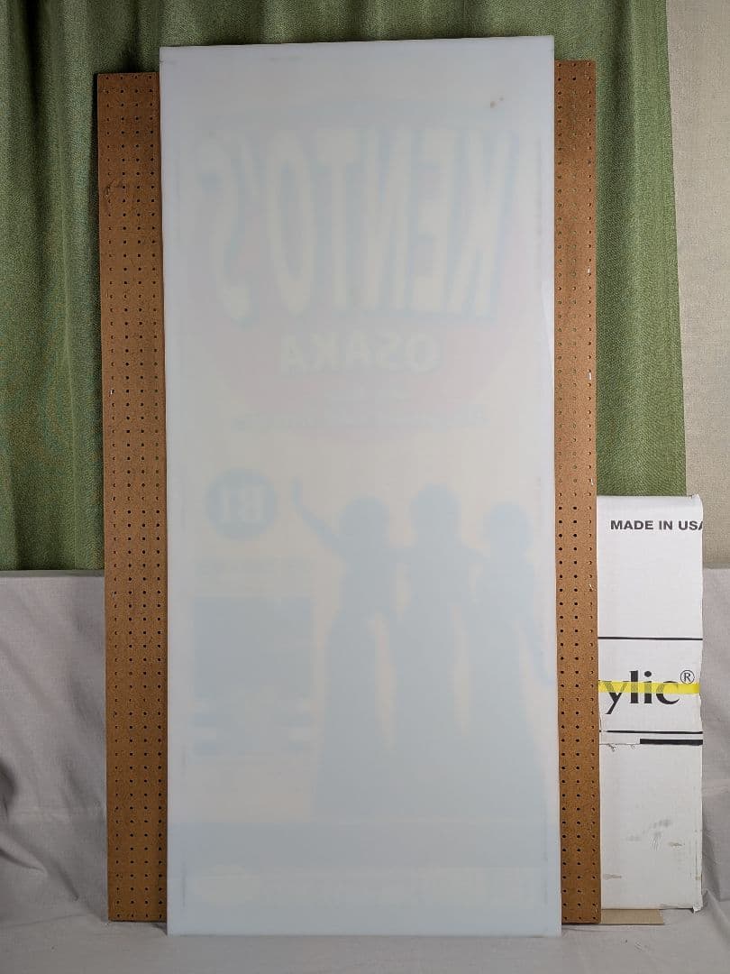 超レア★KENTO'S Osaka 梅田の看板★Livehouse閉店★一点物