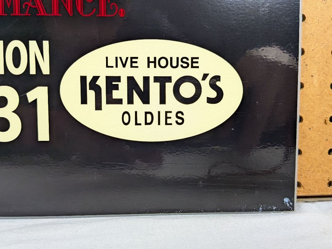 超レア★KENTO'S Osaka 梅田の看板★Livehouse閉店★一点物