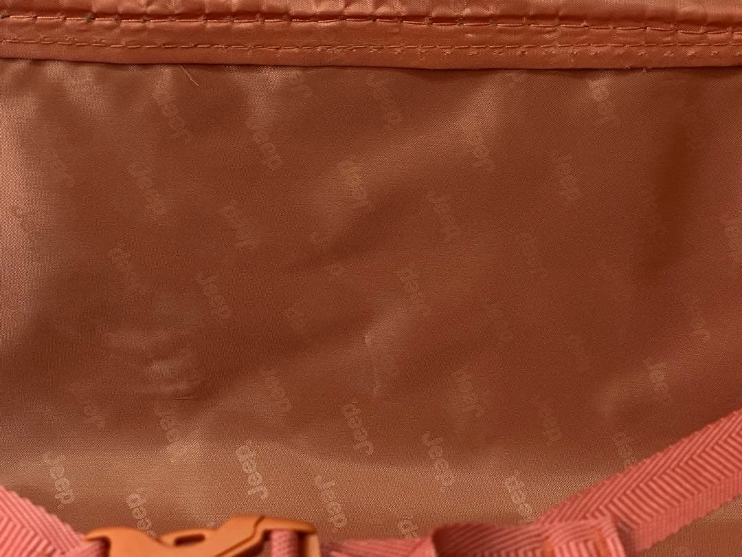 Jeep 正規限定モデル・ブラック×オレンジ スーツケース