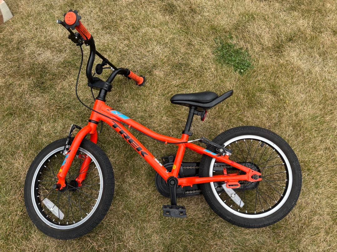 トレックTREK 16インチ キッズ自転車 オレンジ