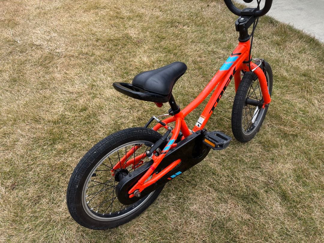 トレックTREK 16インチ キッズ自転車 オレンジ