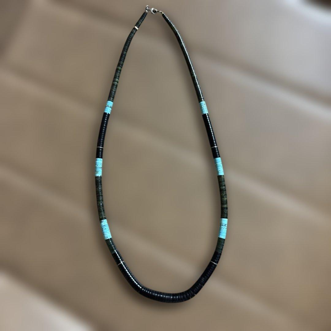 カルヴィンロバト　ヒシネックレス サントドミンゴ　インディアンジュエリー